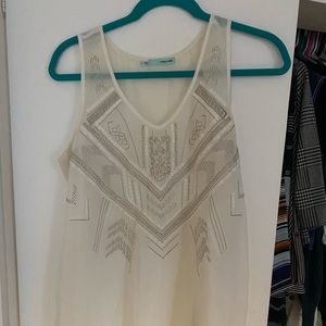 Maurice’s large white sequin tank